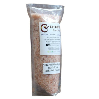 Satjeevan Natural Pink Himalayan Rock Salt Crystals