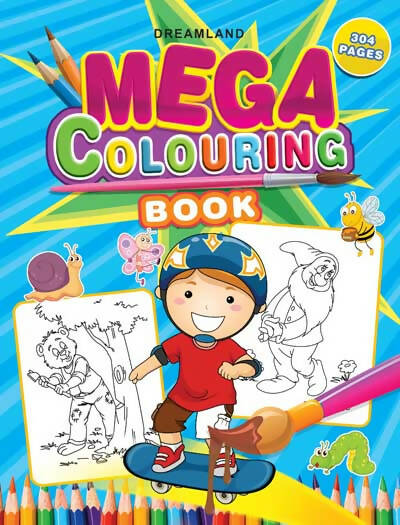 Dreamland Mega Colouring Book -  buy in usa 