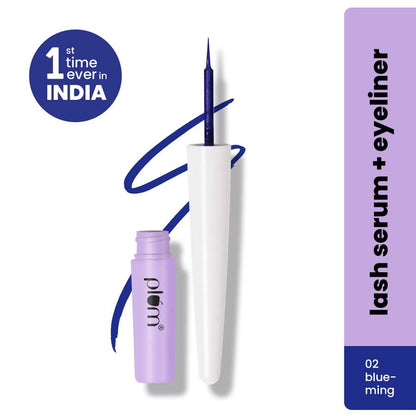 Plum Lash Serum Eyeliner - 02 Blue-ming