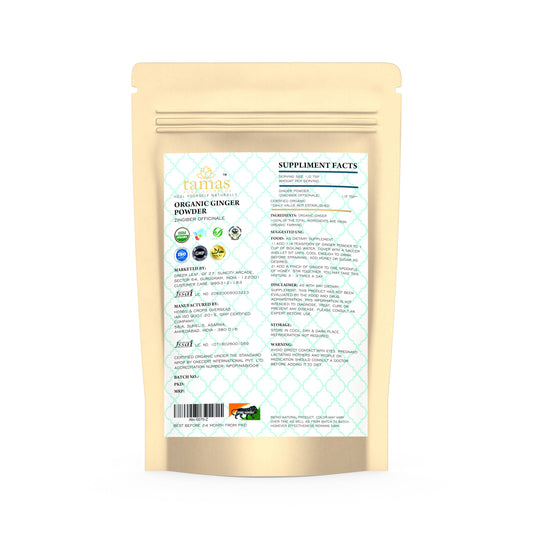 Tamas Pure Ayurveda Superfood Organic Ginger Powder