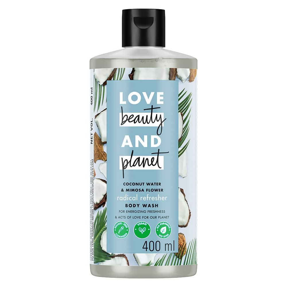 Love Beauty And Planet Coconut Water and Mimosa Flower Body Wash - usa canada australia