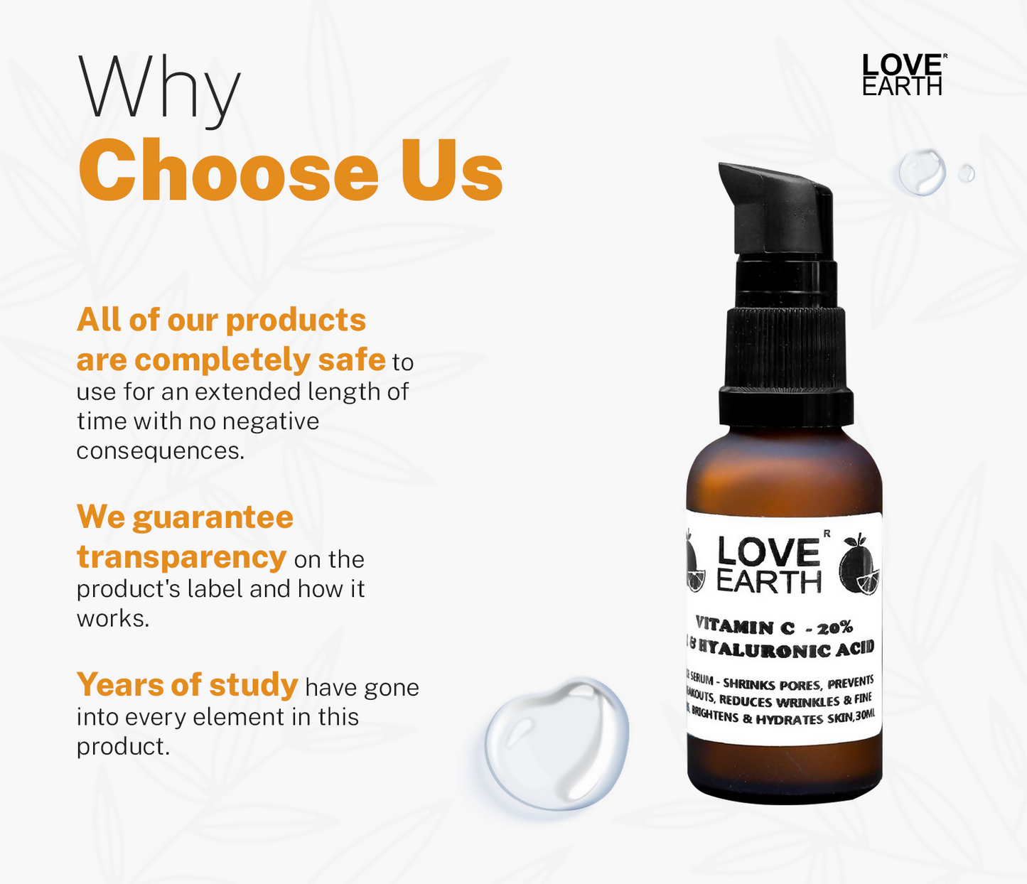 Love Earth Vitamin C 20%, E & Hydraulic Acid ??? Face Serum