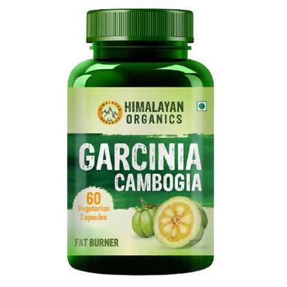 Himalayan Organics Garcinia Cambogia Fat Burner Vegetarian Capsules