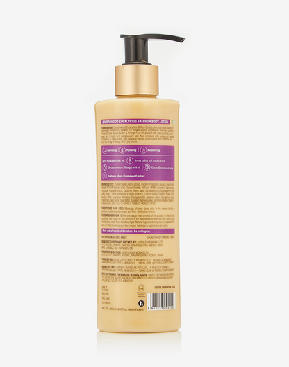 Fabessentials Sandalwood Eucalyptus Saffron Body Wash