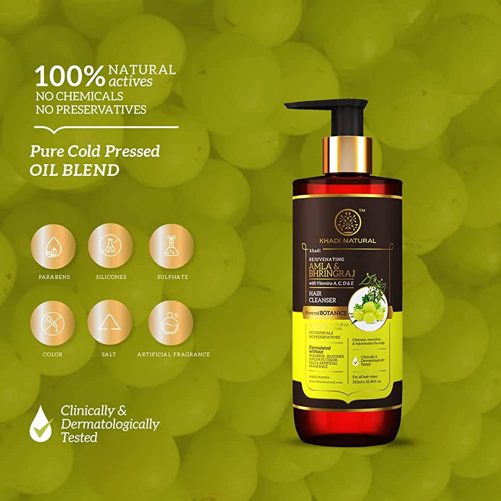 Khadi Natural Amla & Bhringraj Hair Cleanser