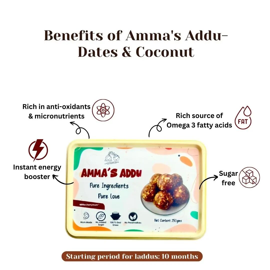 Littlecherrymom Amma???s Addu: Dates Coconut