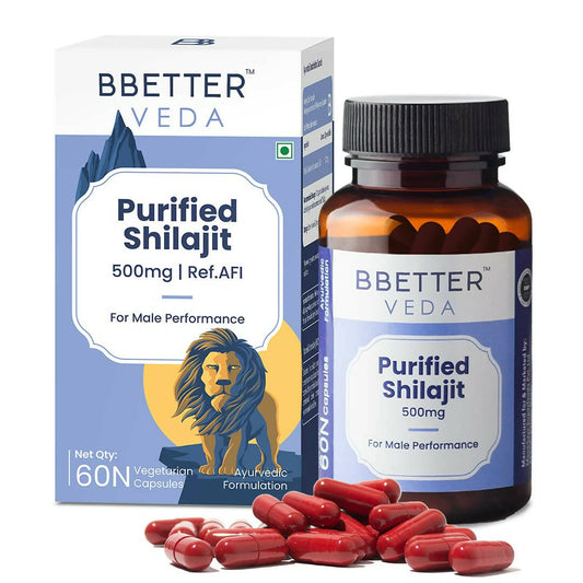 BBETTER Veda Purified Sj Capsules for Men - usa canada australia