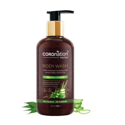 Coronation Herbal Aloevera and Neem Body Wash - usa canada australia