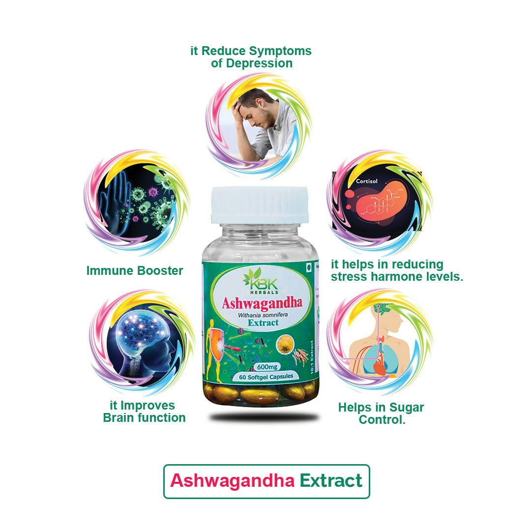 KBK Herbals Ashwagandha Extract Capsules