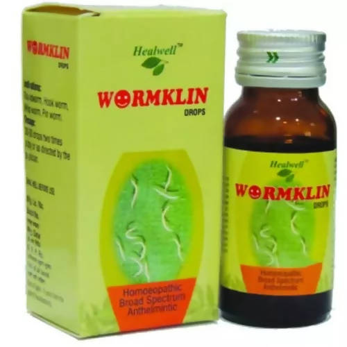 Healwell Homeopathy Wormklin Drops