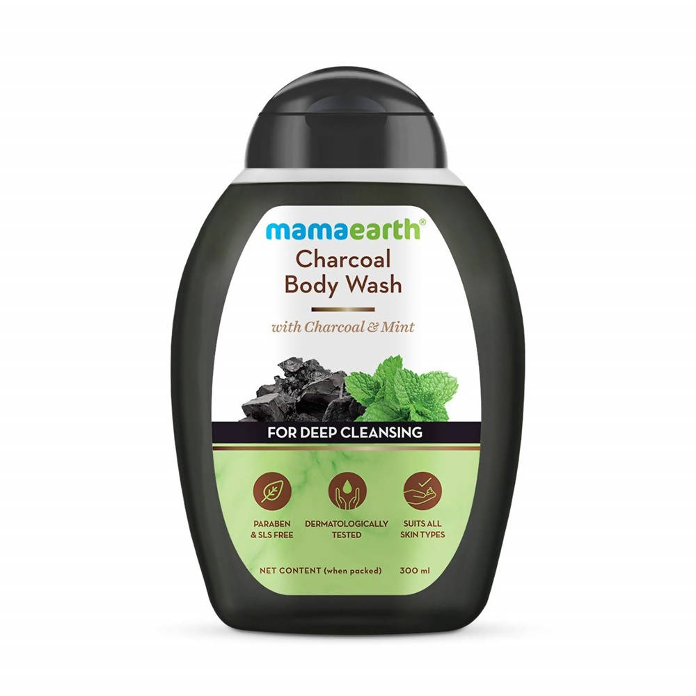 Mamaearth Charcoal Body Wash With Charcoal & Mint For Deep Cleansing - buy in USA, Australia, Canada