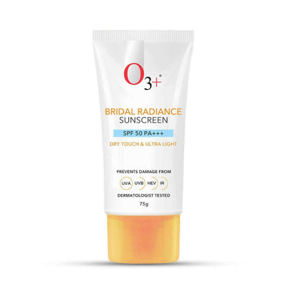 Professional O3+ Bridal Radiance Sunscreen SPF 50 PA +++ -  USA 