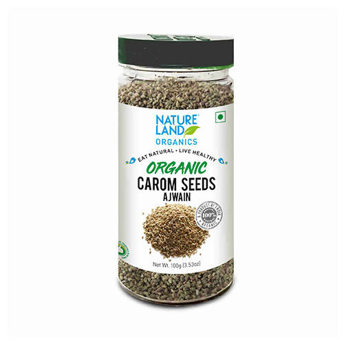 Nature Land Organics Carom Seeds (Ajwain) -  USA, Australia, Canada 