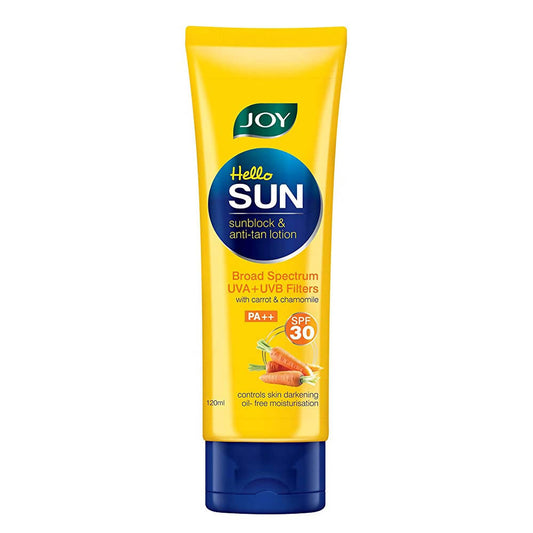 Joy Hello Sun Sunblock and Anti Tan Lotion SPF 30 PA++ - BUDNEN