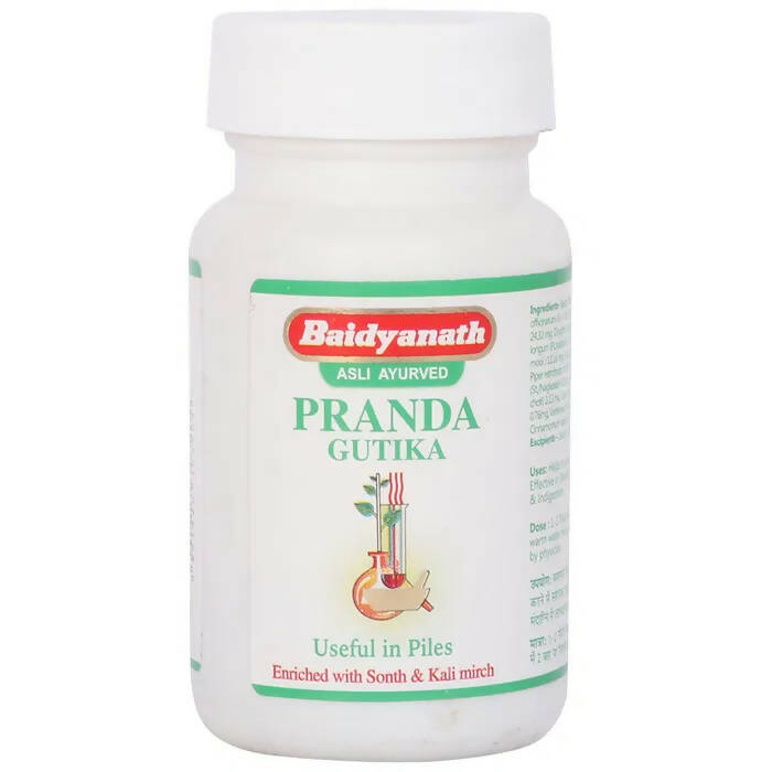 Baidyanath Jhansi Pranda Gutika Tablets - BUDNE