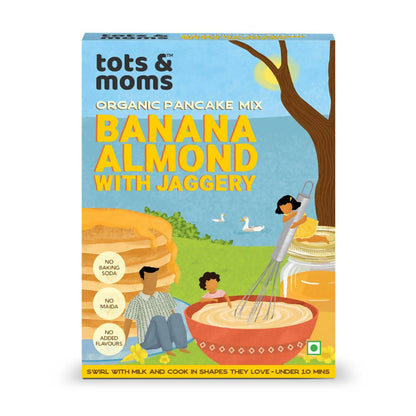 Tots and Moms Banana Almond Pancake with Jaggery Pancake Mix -  buy in usa 