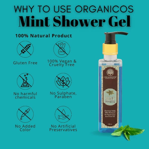 Organicos Mint Shower Gel