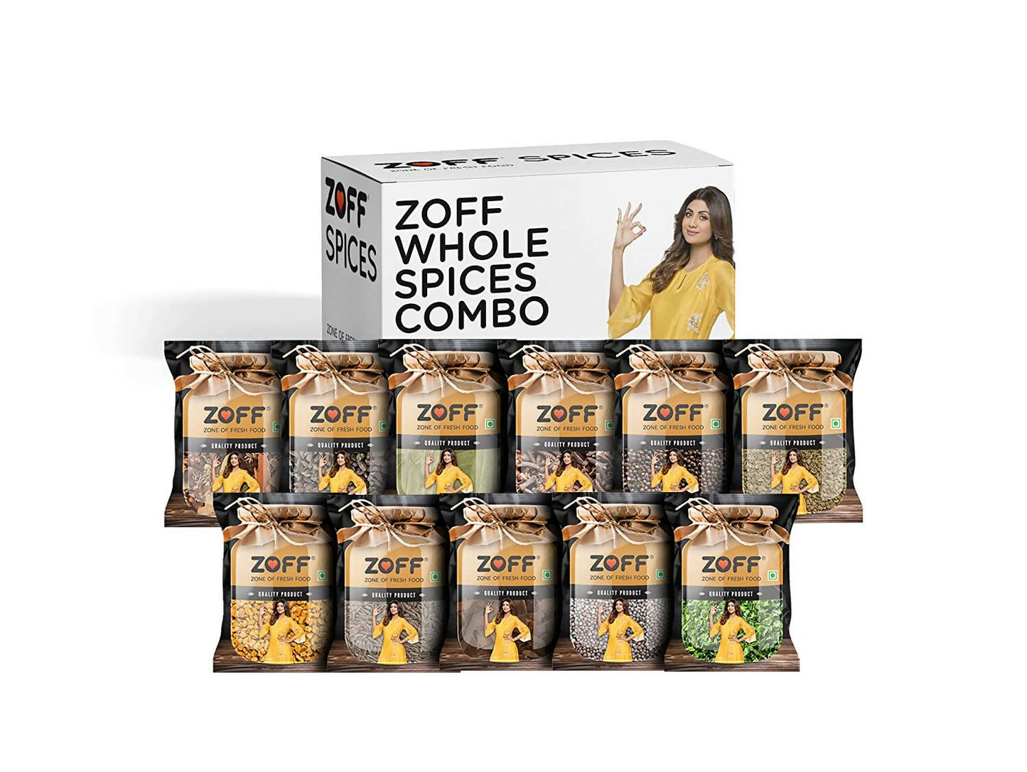Zoff Spices Whole Spice Combo -  USA, Australia, Canada 