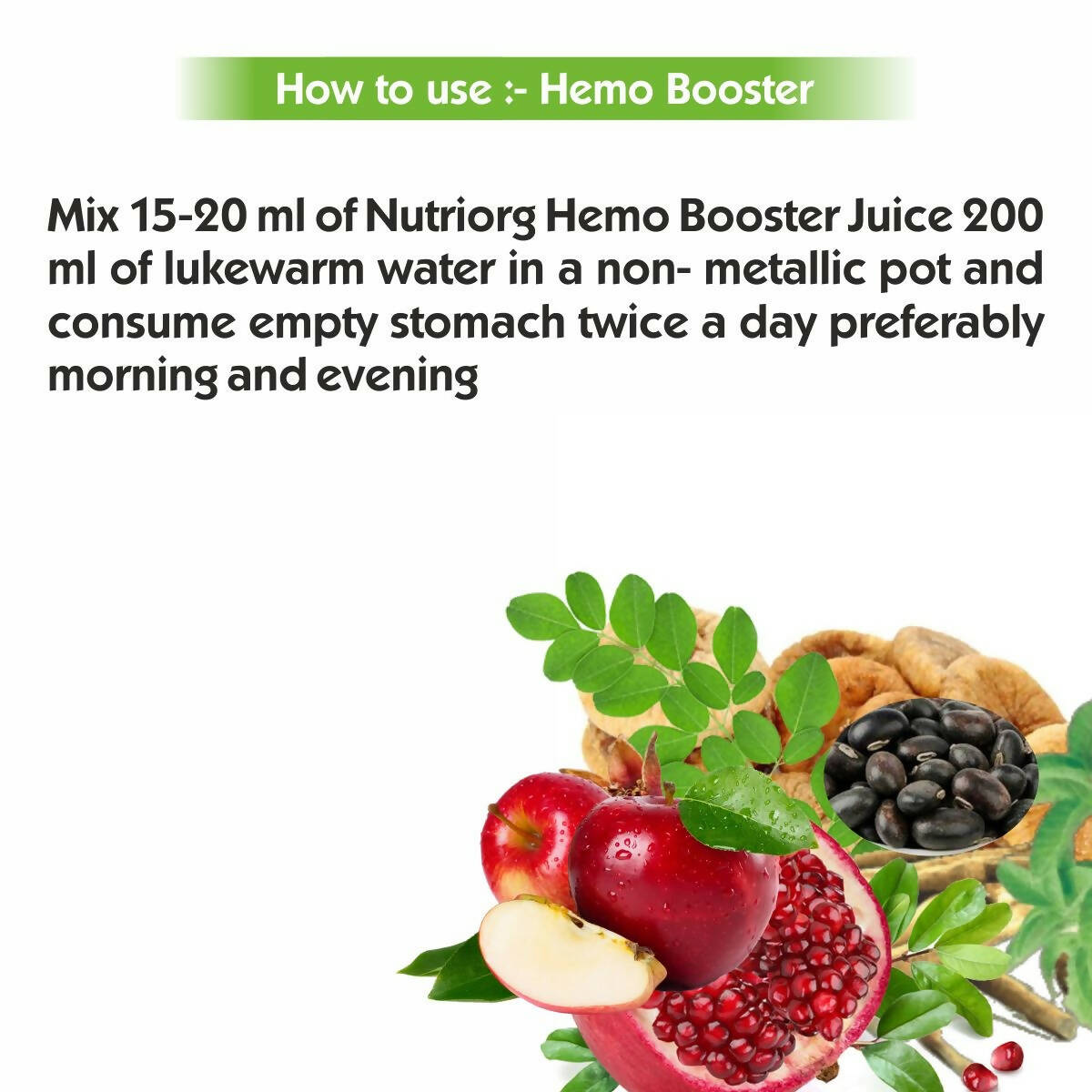 Nutriorg Hemobooster Juice