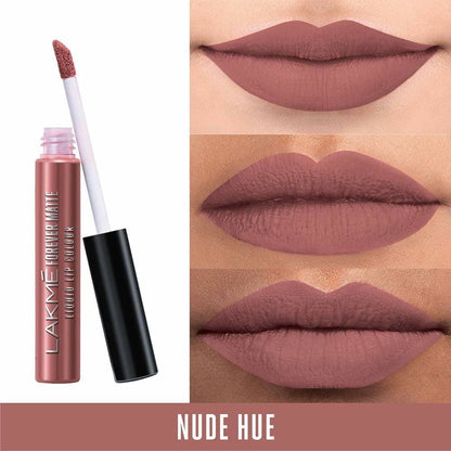 Lakme Forever Matte Liquid Lip Colour - Nude Hue