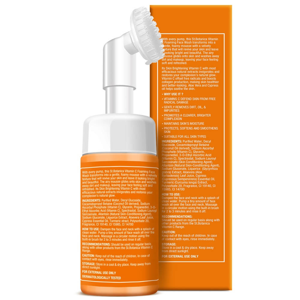 St.Botanica Vitamin C Gentle Foaming Brightening Face Wash