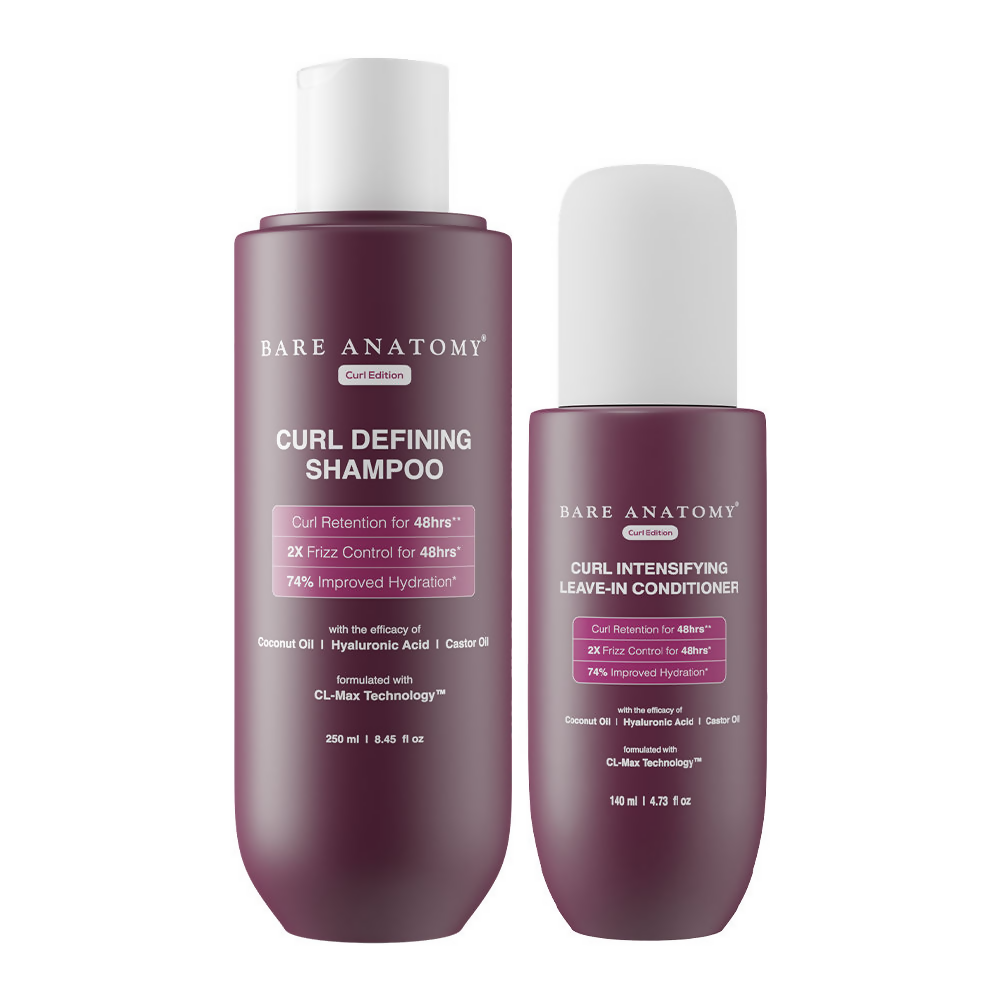 Bare Anatomy Curl Defining Shampoo & Leave-In Conditioner Duo