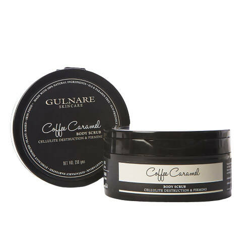 Gulnare Skincare Coffee Caramel Body Scrub (Cellulite Destruction & Firming)
