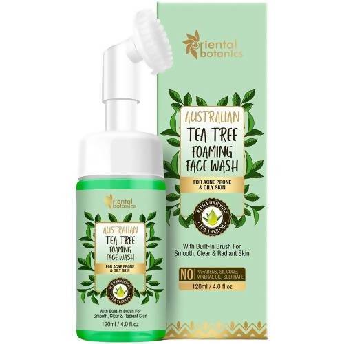 Oriental Botanics Australian Tea Tree Anti Acne Foaming Face Wash