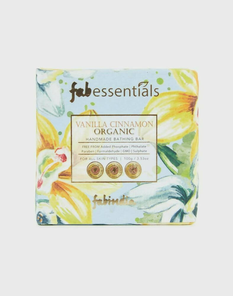 Fabessentials Vanilla Cinnamon Handmade Bathing Bar - BUDNEN