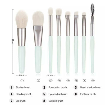 Favon Pack of 8 Professional Makeup Brushes with Free Pouch
