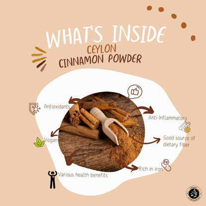 Organic Ayurve USA, Australia, Canada n Ceylon Cinnamon Powder