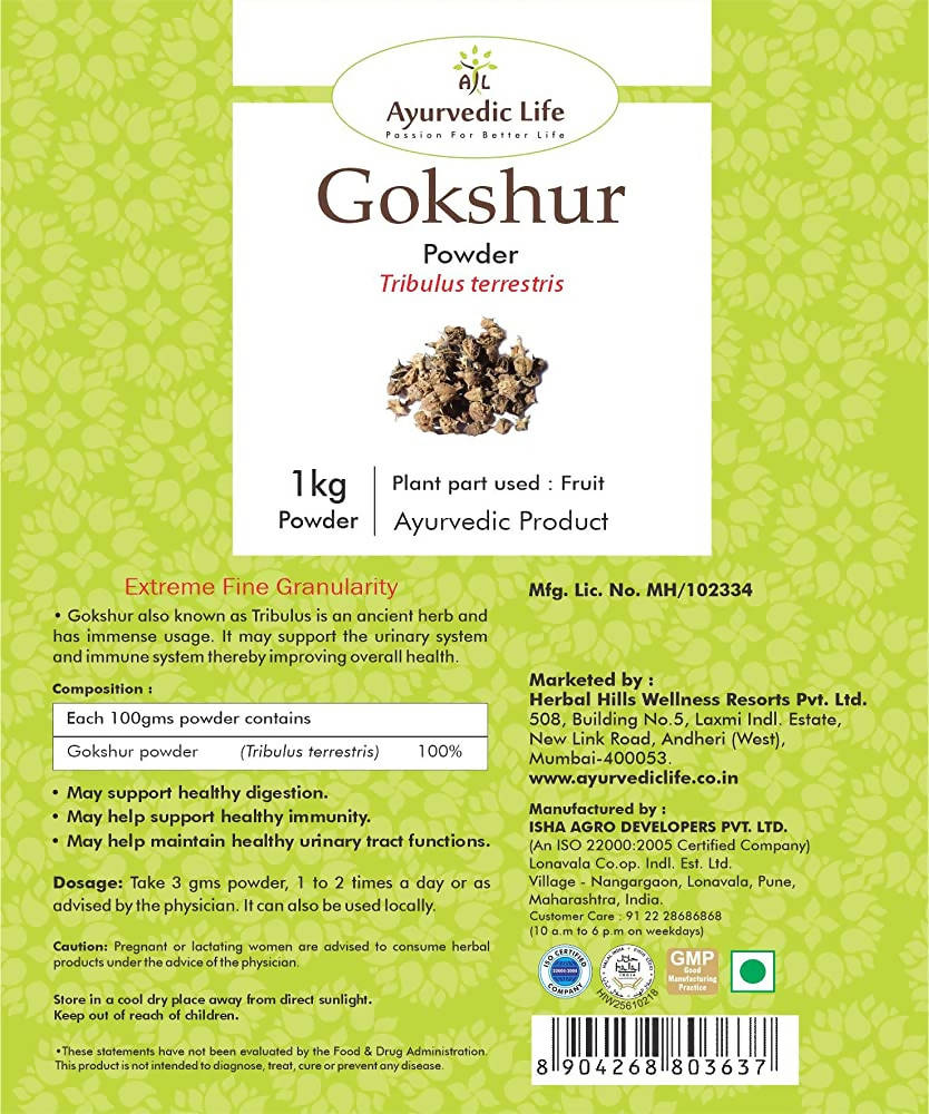 Ayurvedic Life Gokshur Powder