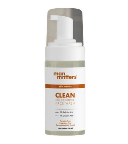 Man Matters Clean Oil Control Face Wash For Men