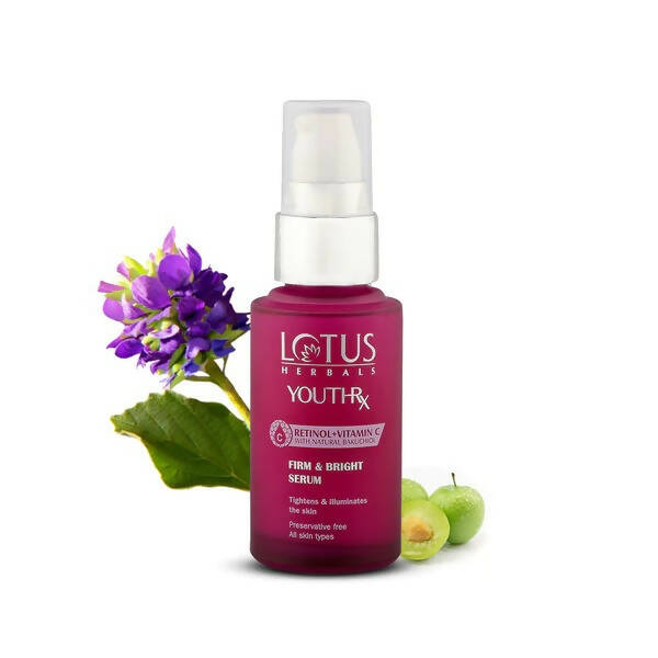 Lotus Herbals YouthRx Firm & Bright Face Serum -  USA 