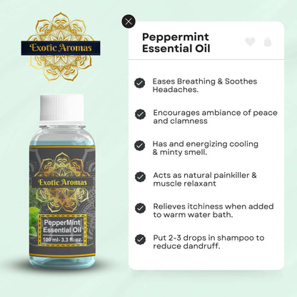 Exotic Aromas Peppermint Essential Oil