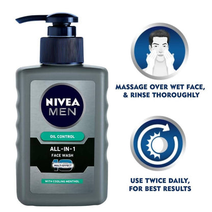 Nivea Men All-In-1 Oil Control Face Wash