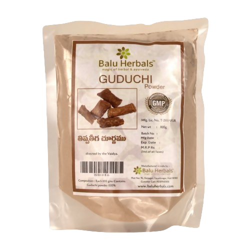 Balu Herbals Guduchi (Tippateega) Powder - buy in USA, Australia, Canada