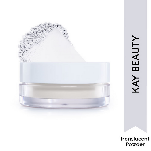 Kay Beauty Matte HD Setting Loose Powder - White