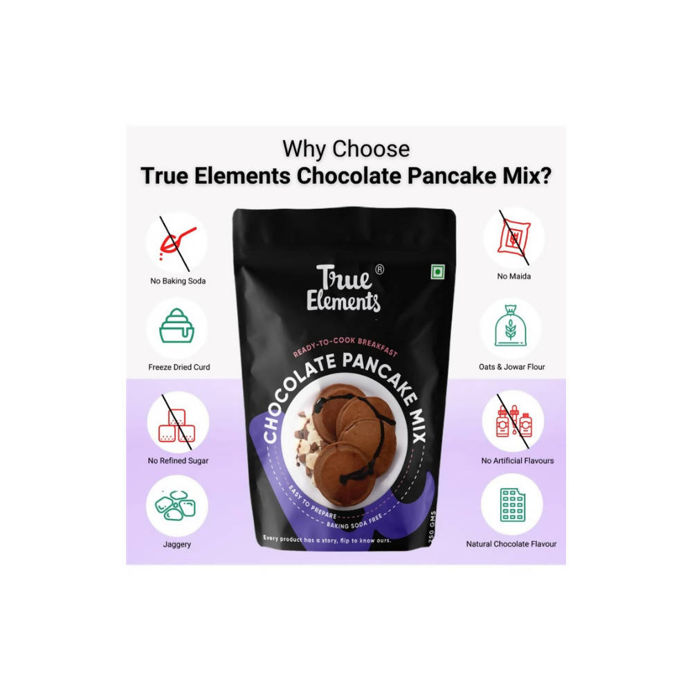 True Elements Chocolate Pancake Mix