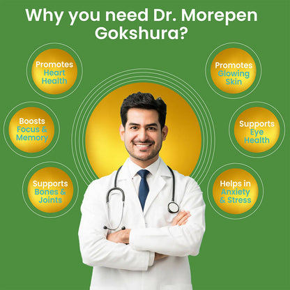 Dr. Morepen Gokshura & Multivitamin Men Tablets Combo