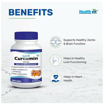 HealthVit Curcumin Capsules