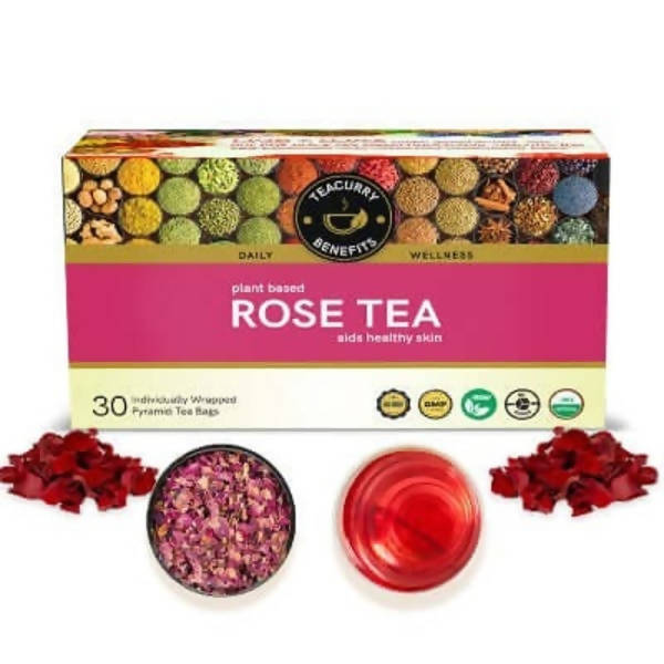 Teacurry Rose Petal Tea - buy in USA, Australia, Canada