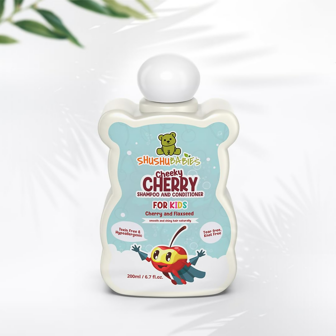 ShuShu Babies Cheeky Cherry Shampoo & Conditioner (under 4-12 Years)