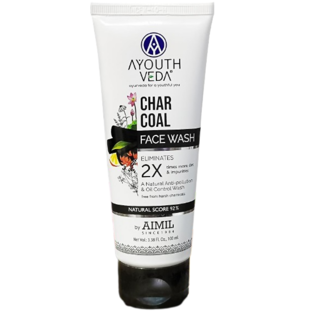 Ayouthveda Charcoal Face wash - BUDNE