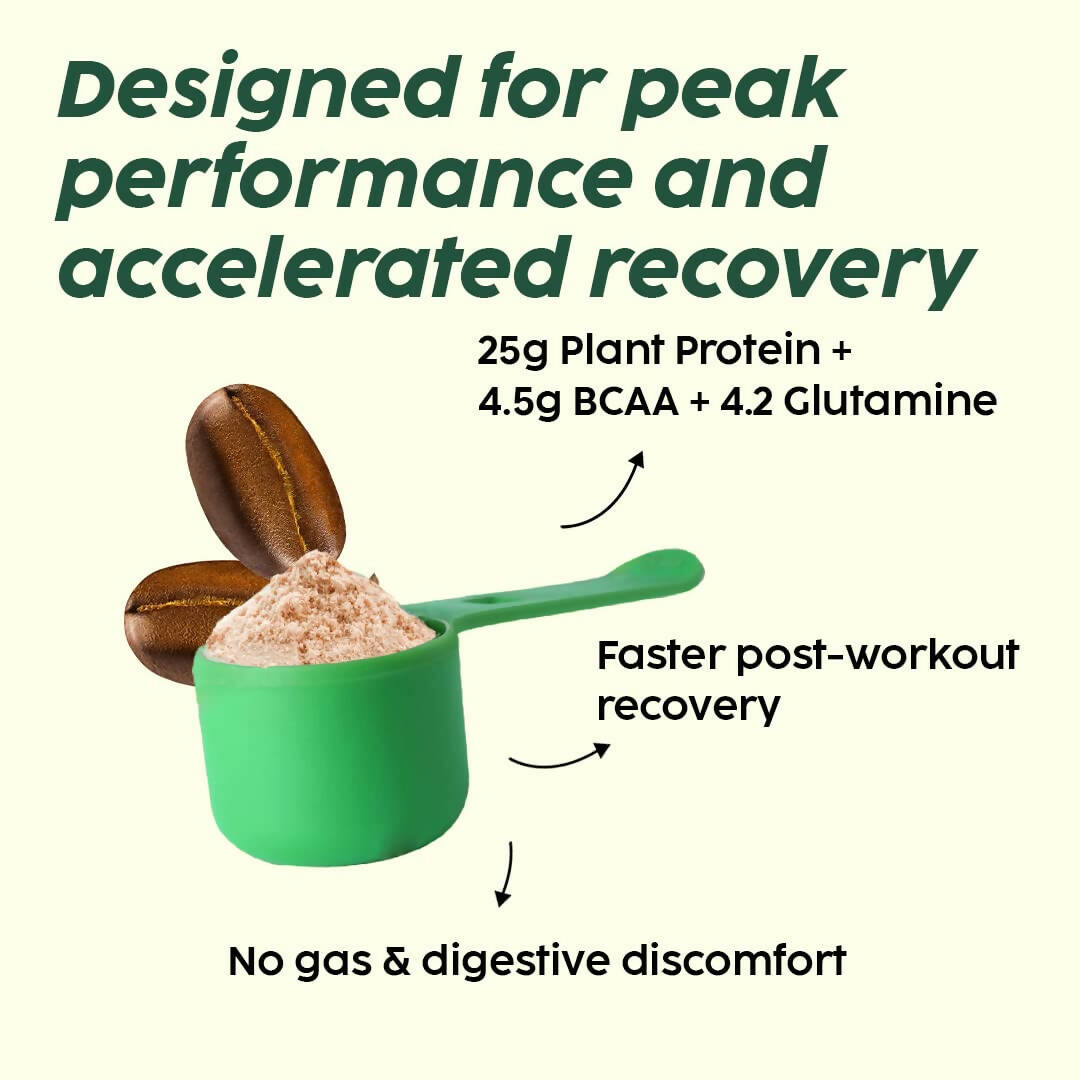 PLIX The Plant Fix Evolve Plant Protein Shake Powder - Cafe Mocha