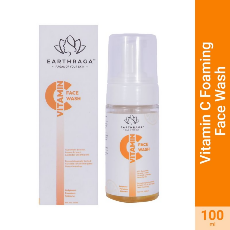 Earthraga Vitamin C Foaming Face Wash