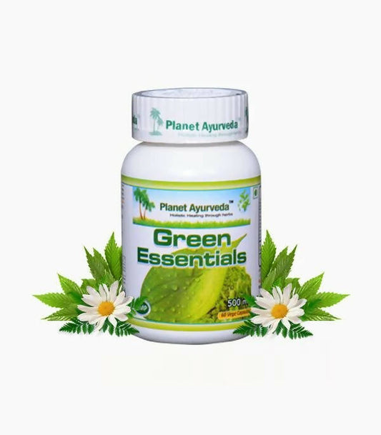 Planet Ayurveda Green Essentials Capsules