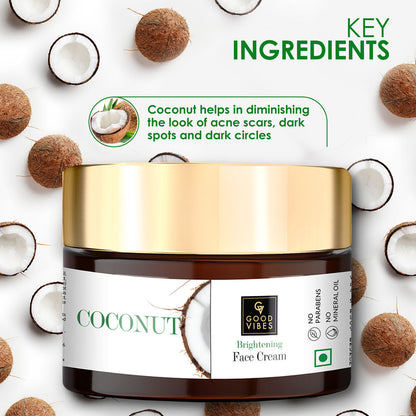 Good Vibes Coconut Brightening Face Cream