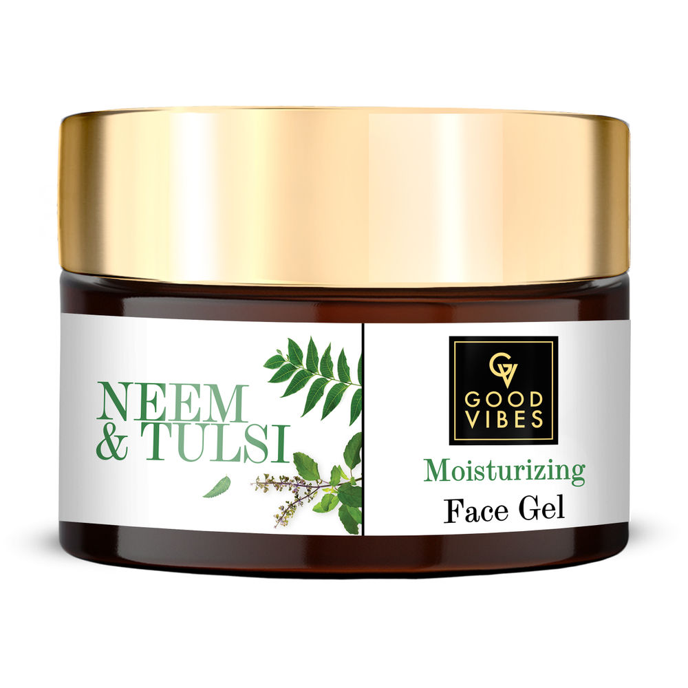 Good Vibes Neem & Tulsi Moisturizing Face Gel