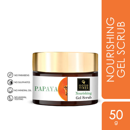 Good Vibes Nourishing Gel Scrub - Papaya